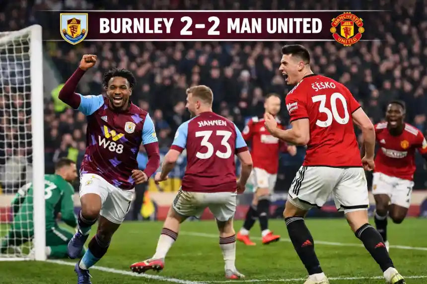 Manchester United held 2-2